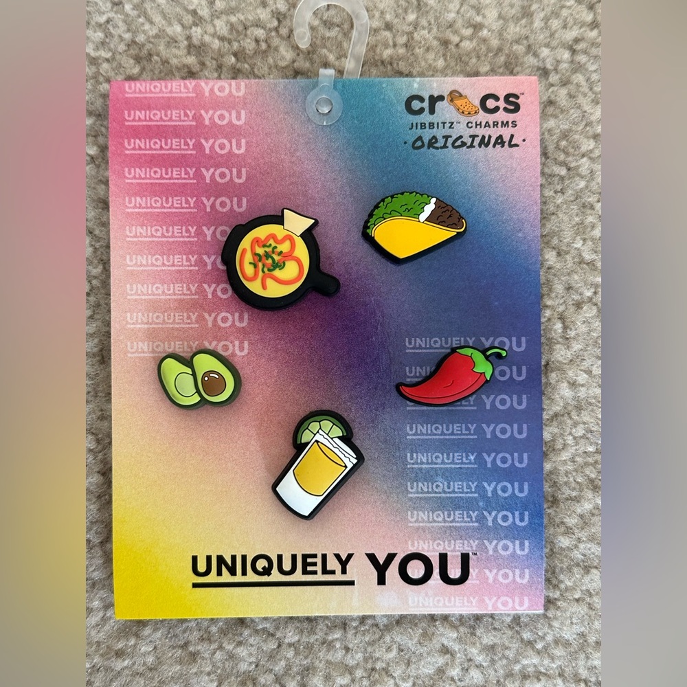 Crocs Charms - Mexican Food Theme